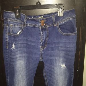 Ripped Denim Jeans